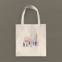 Winter in London - Canvas Tote Bag