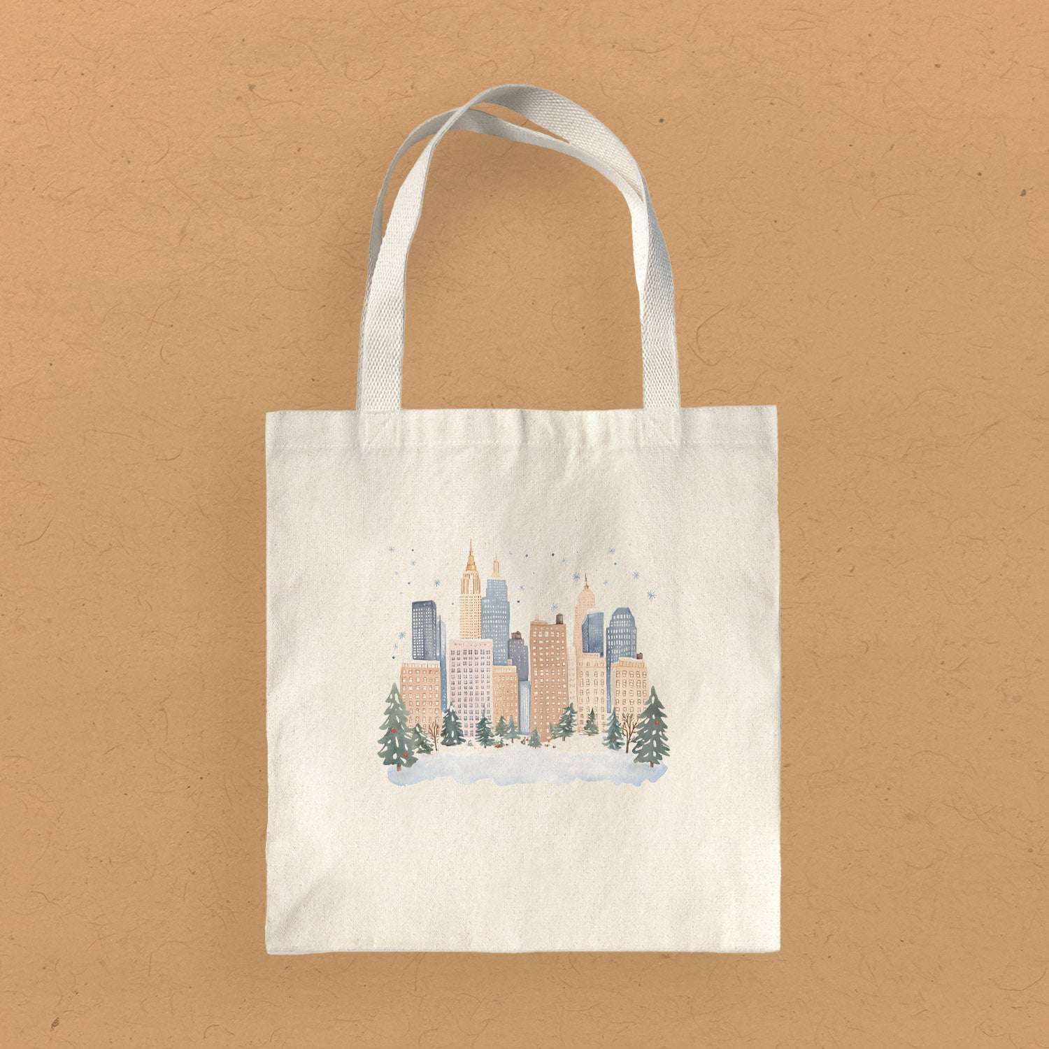Central Park Christmas - Canvas Tote Bag