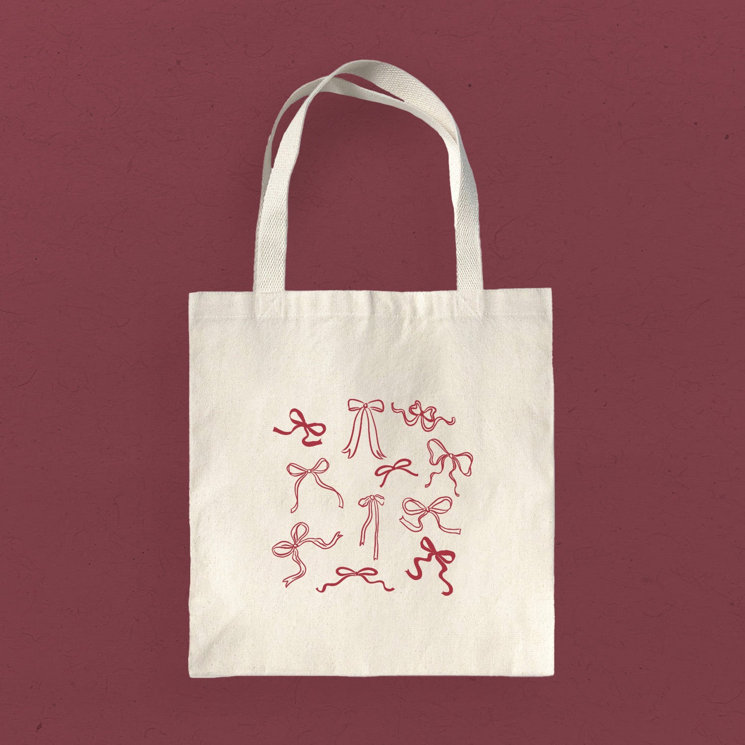 Bows - Canvas Tote Bag