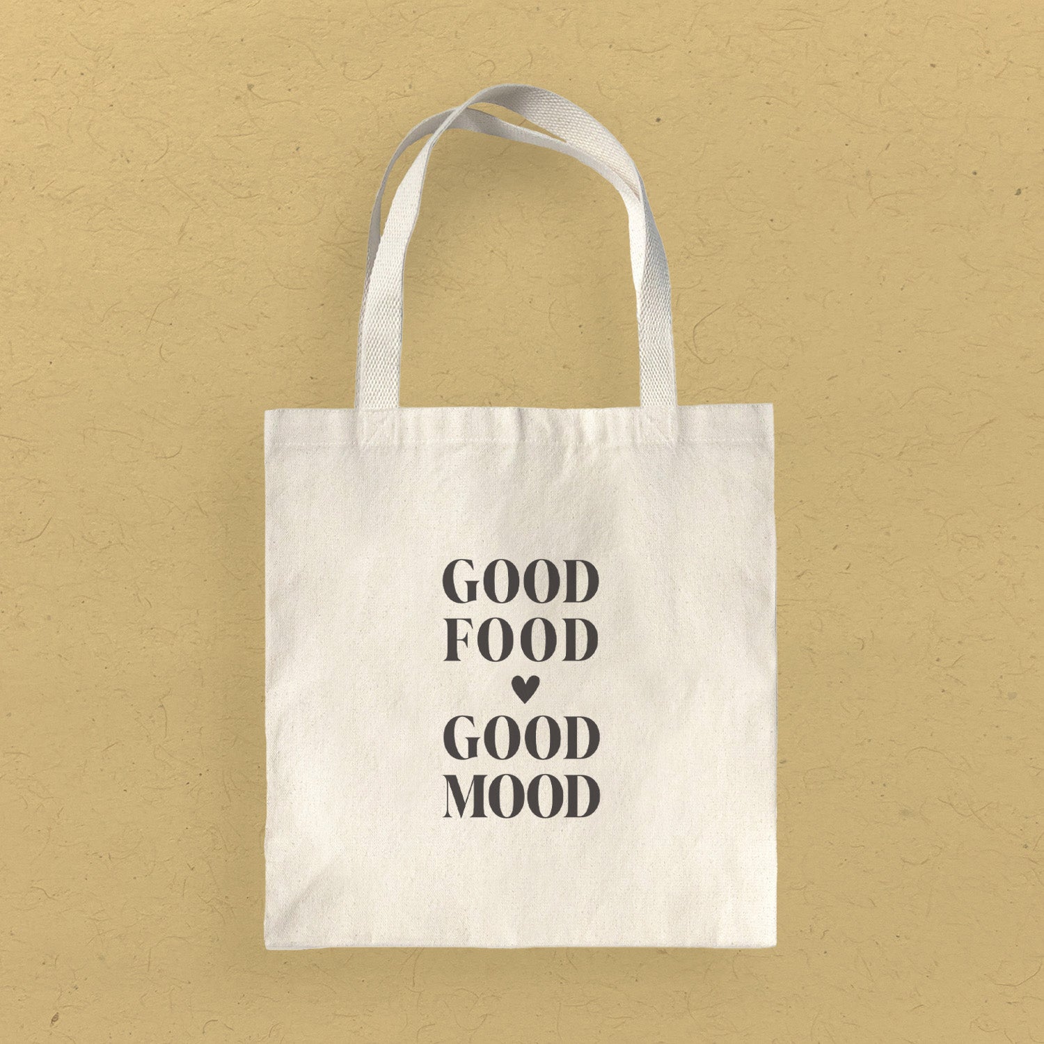Good Food Good Mood - Canvas Tote Bag