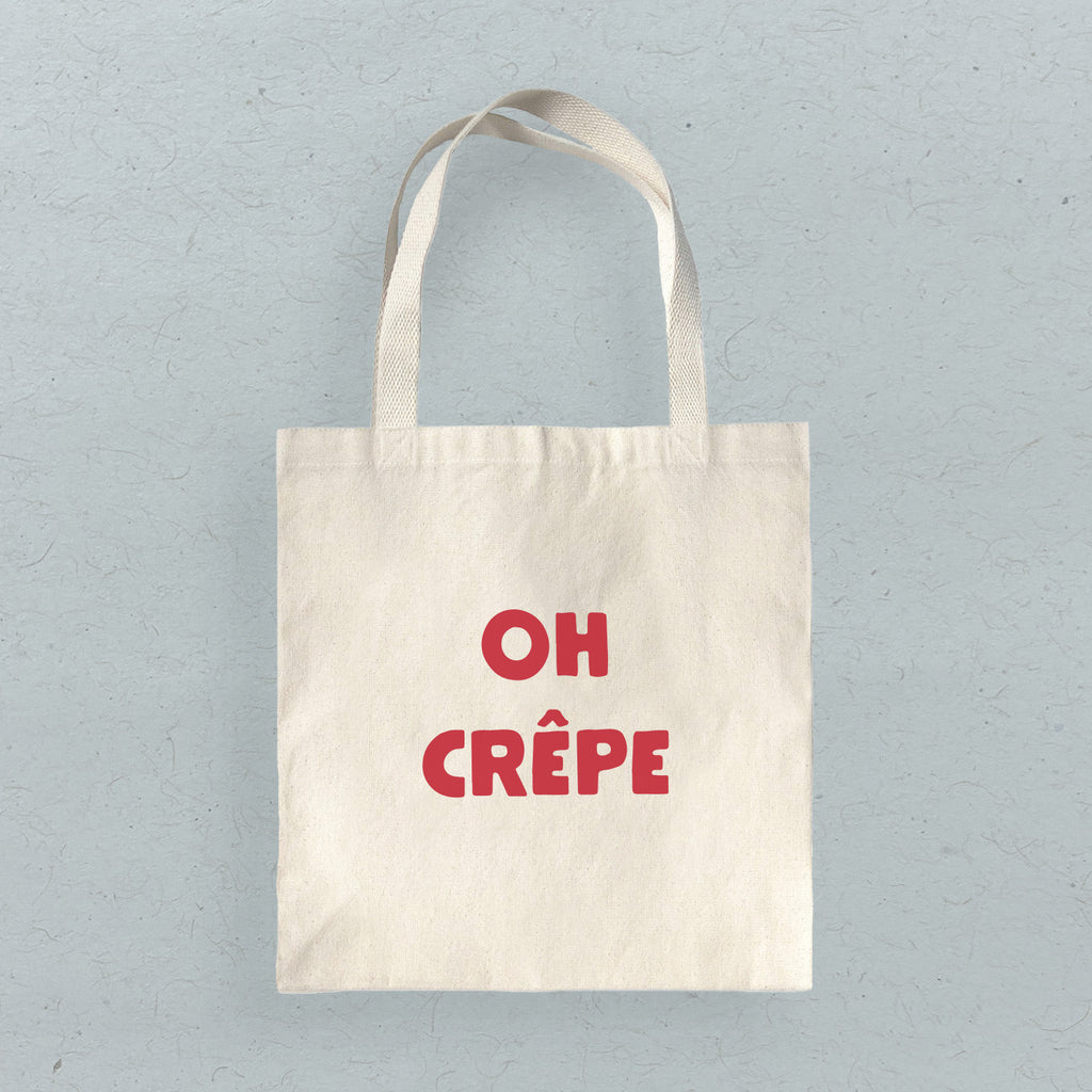 Oh Crepe - Canvas Tote Bag