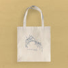 Park Bridge w/ City & State - Spring Custom Canvas Tote Bag