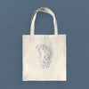 Swan Toile - Spring Canvas Tote Bag