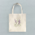 Le Jardin Purple - Spring Canvas Tote Bag