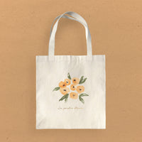 Le Jardin Fleuri Yellow - Spring Canvas Tote Bag