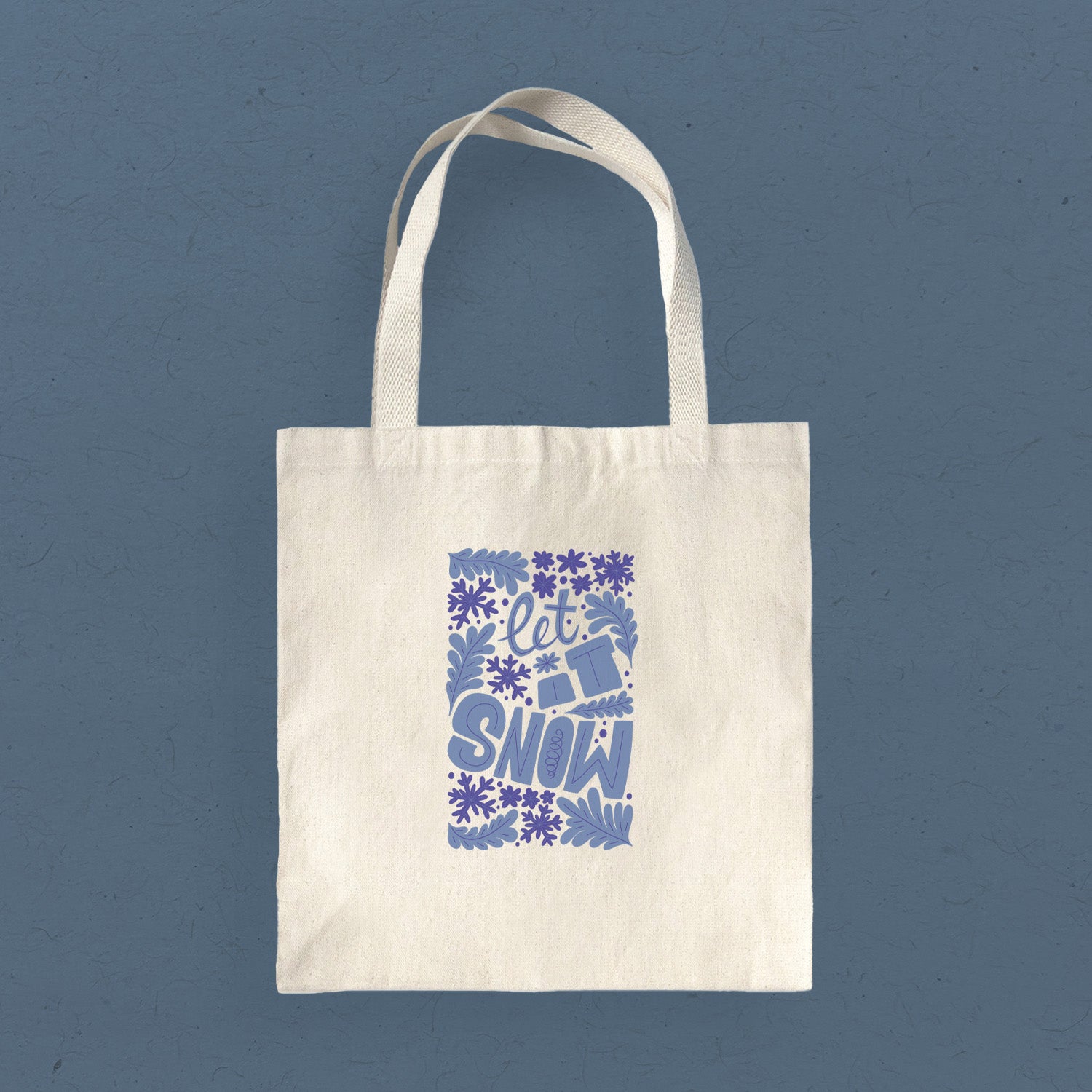 Let it Snow - Canvas Tote Bag