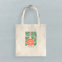 Merry Christmas Ornament - Canvas Tote Bag