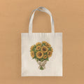 Sunflower Bouquet - Painting - Canvas Tote Bag