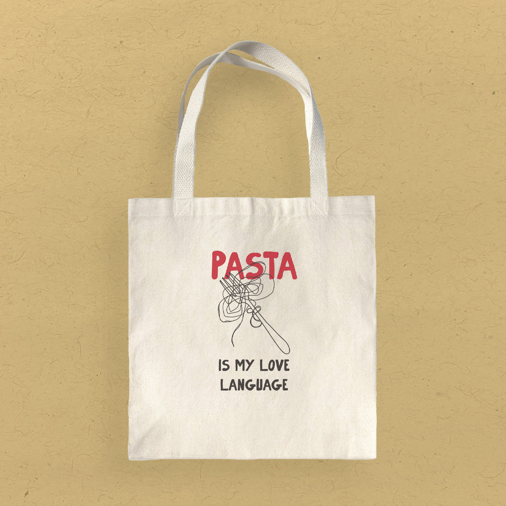 Pasta Is My Love Language - Canvas Tote Bag