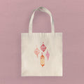 Pink Ornaments - Canvas Tote Bag