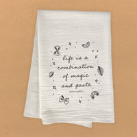 Magic and Pasta - Cotton Tea Towel