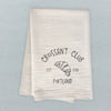 Croissant Club - Custom Cotton Tea Towel