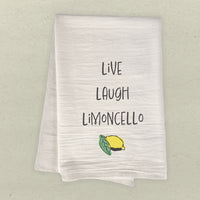 Live, Love, Limoncello - Cotton Tea Towel