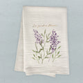 Le Jardin Purple - Spring Cotton Tea Towel