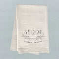 Hand Drawn Branches - Custom Cotton Tea Towel