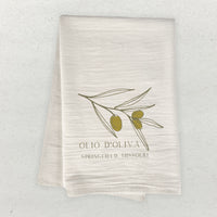 Olio d'Oliva City State - Cotton Tea Towel