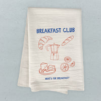 Breakfast Club - Cotton Tea Towel