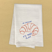 Un Croissant - Cotton Tea Towel