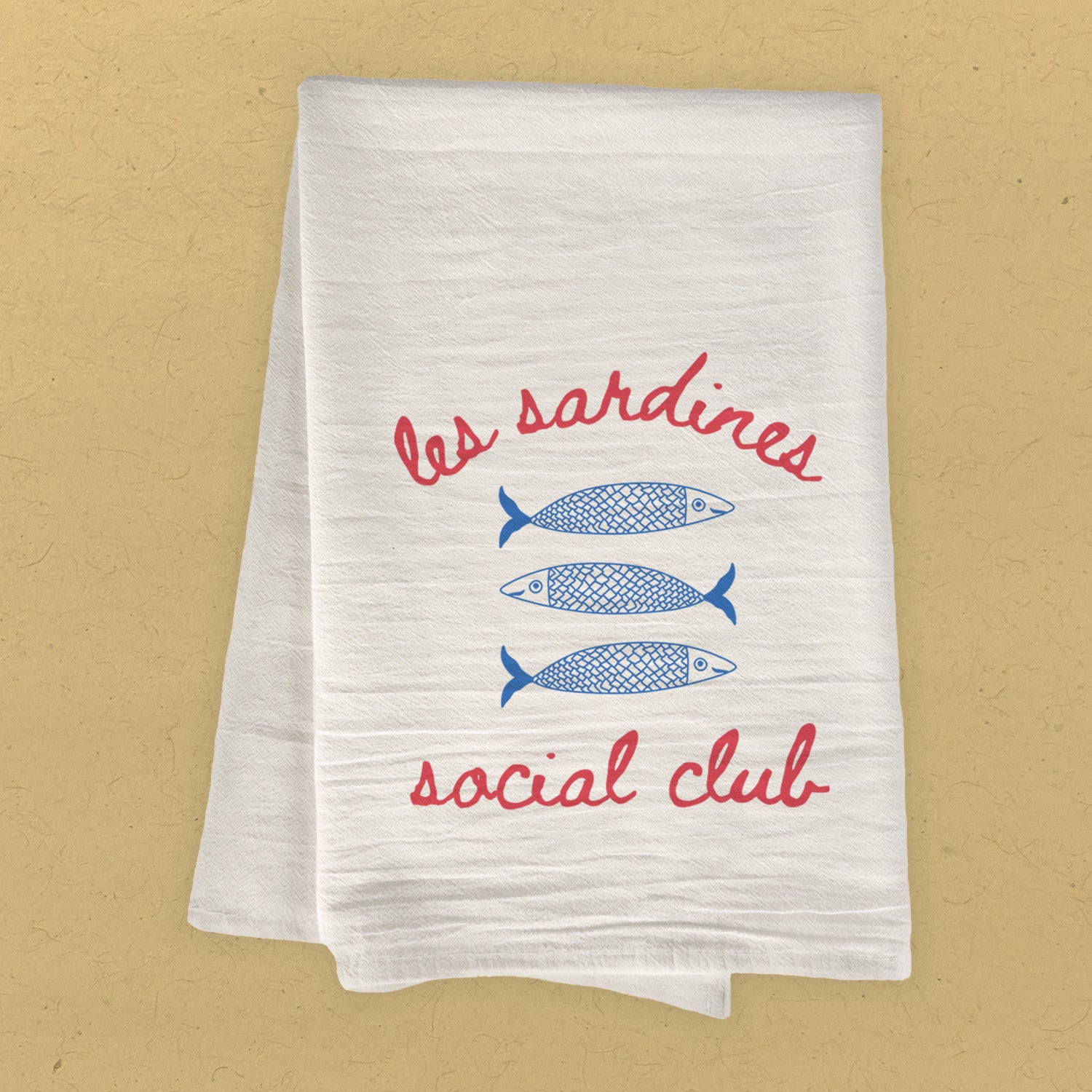 Sardine Social Club - Cotton Tea Towel