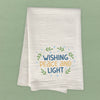 Wishing Peace and Light - Cotton Tea Towel