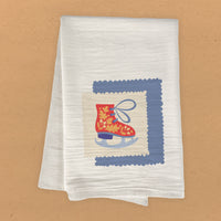 Ice Skate - Cotton Tea Towel