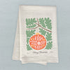 Merry Christmas Ornament - Cotton Tea Towel