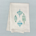 Blue Ornaments - Cotton Tea Towel