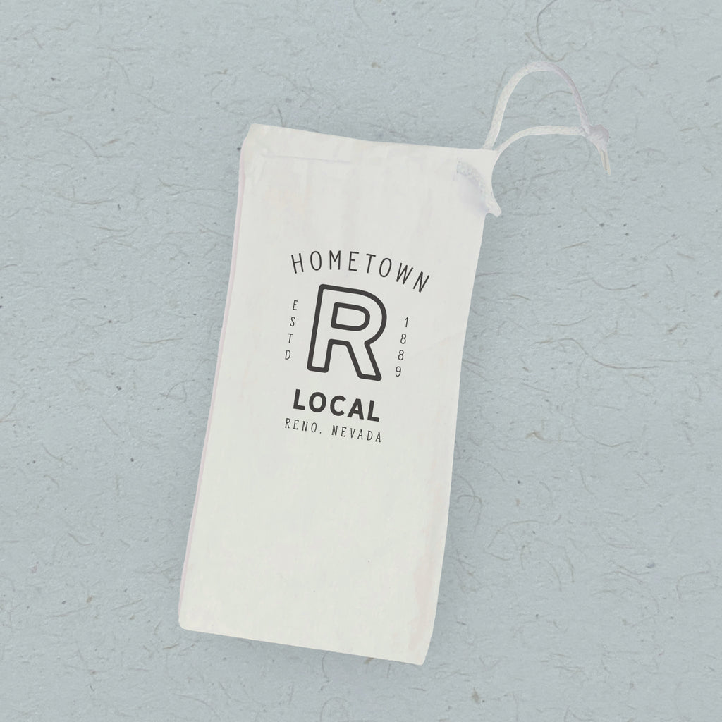 Hometown - Custom Canvas Wine Bag