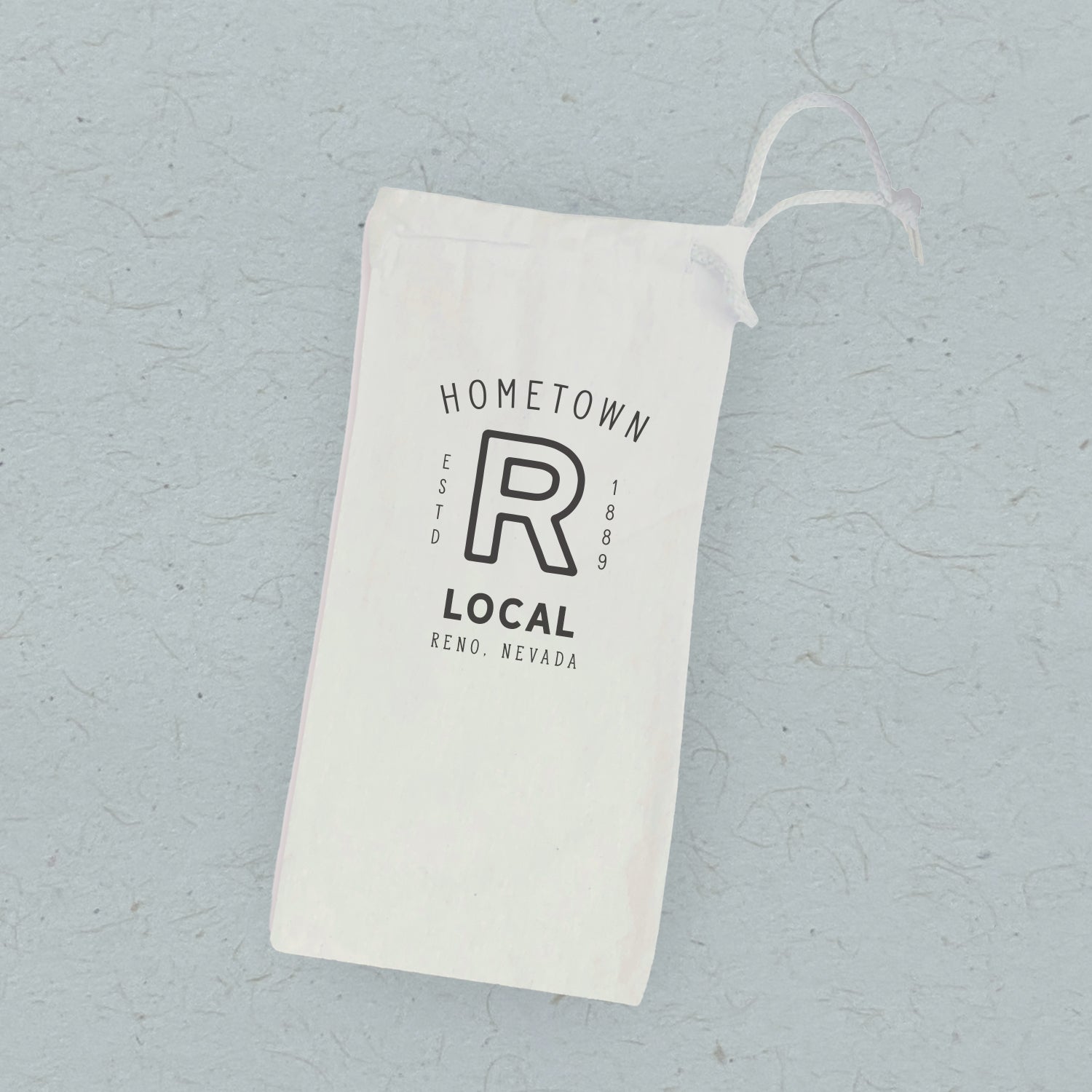 Hometown - Custom Canvas Wine Bag
