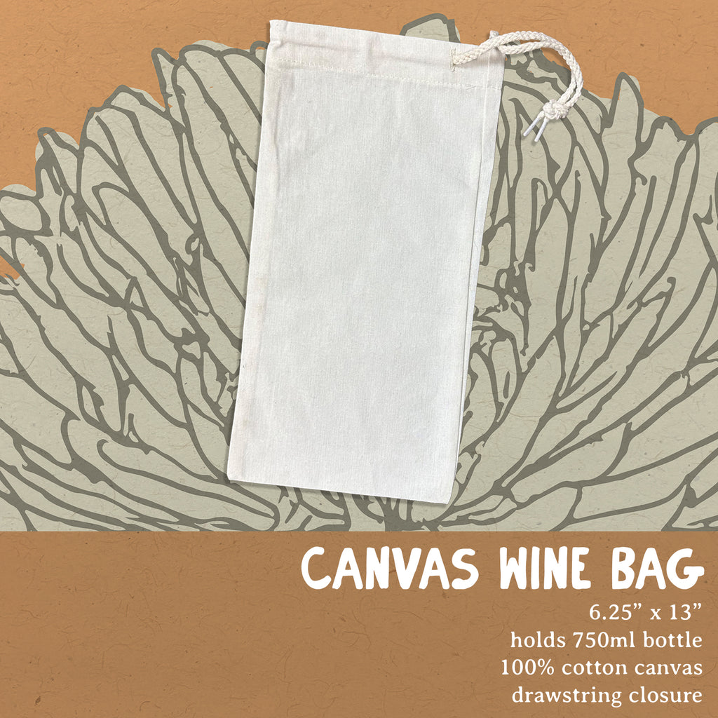 Yes Chef - Canvas Wine Bag