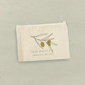 Olio d'Oliva City State - Custom Canvas Zipper Pouch