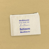 Mixed Fonts - Custom Canvas Zipper Pouch