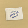 Bonjour Trois - Canvas Zipper Pouch