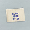 Buon Appetito - Canvas Zipper Pouch