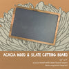 Hand Drawn Branch - Slate Serving Board