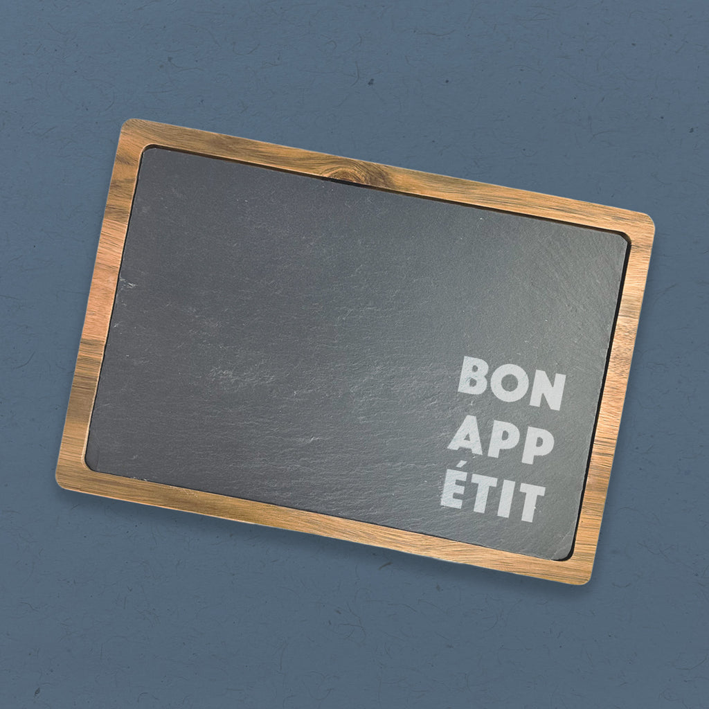 Bon Appetit - Slate Serving Board