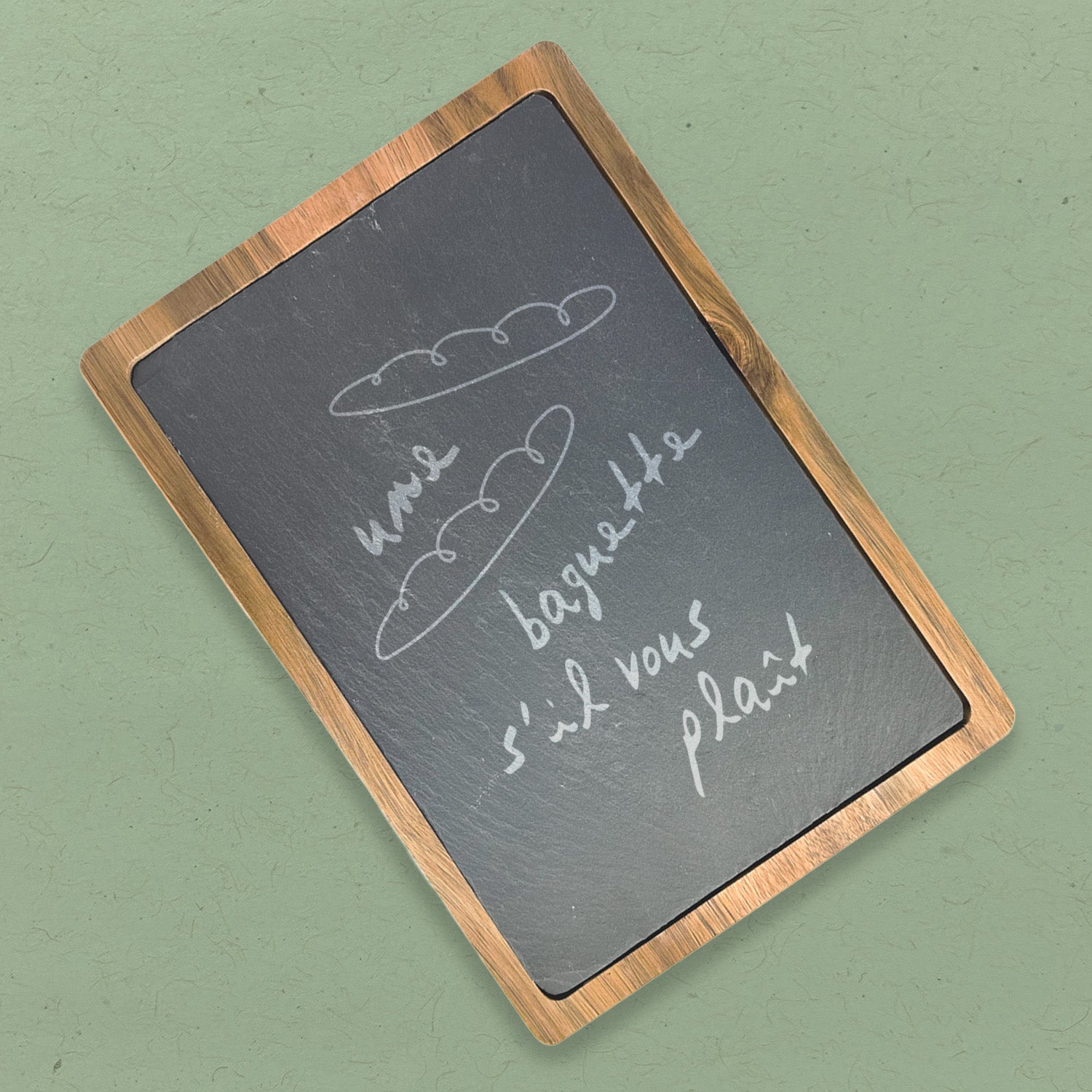 Une Baguette - Slate Serving Board