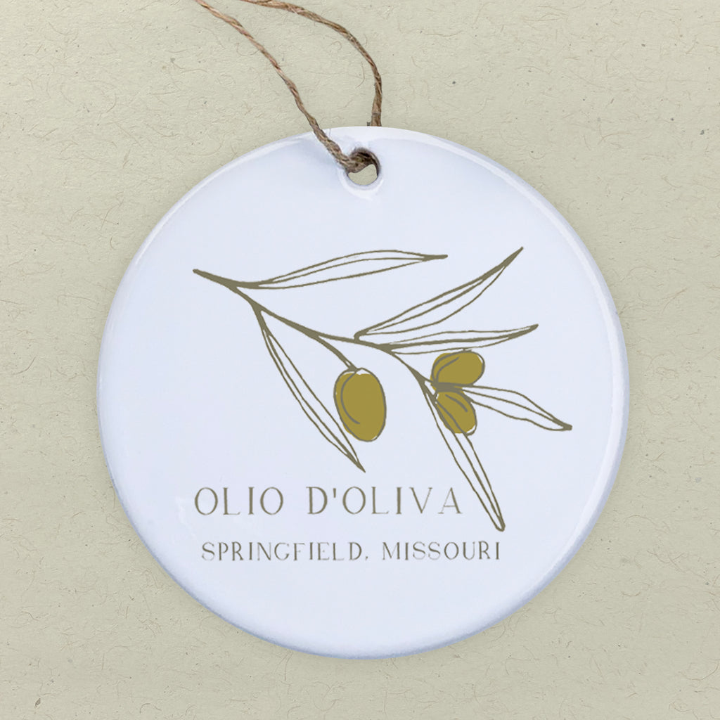 Olio d'Oliva City State - Custom Ornament