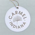 Ginkgo Leaf City State - Custom Ornament