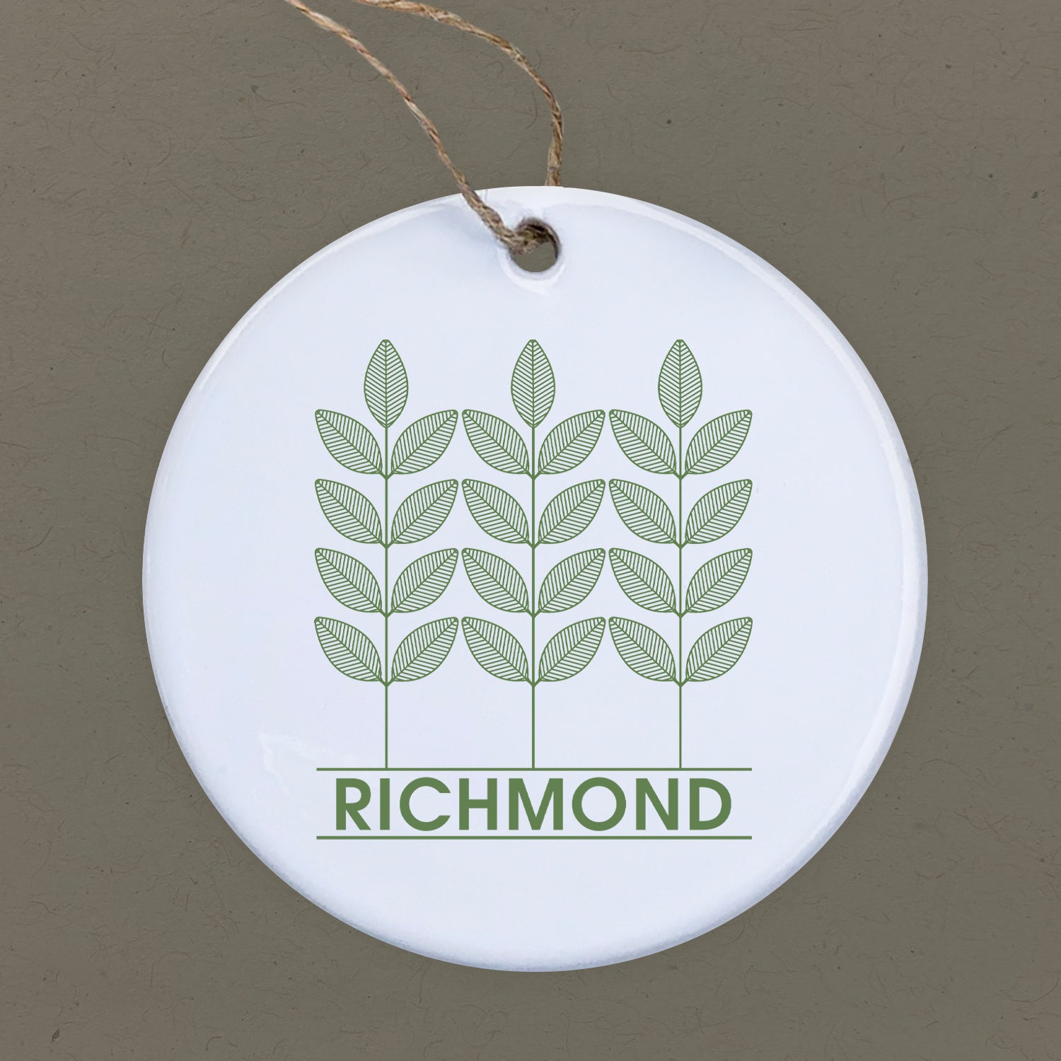 Three Plants City State - Custom Ornament