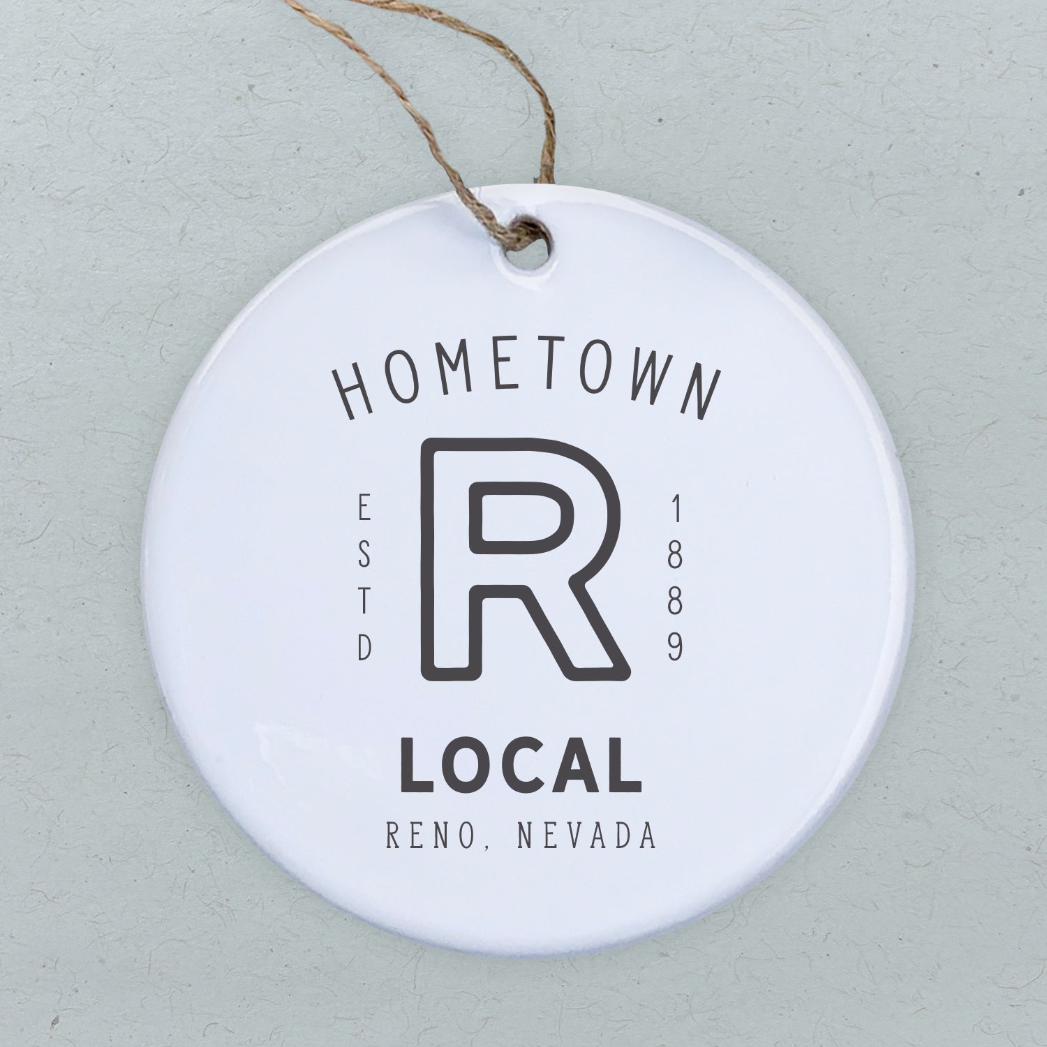 Hometown - Custom Ornament