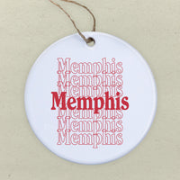 Retro Repeats - Custom Ornament