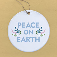 Peace on Earth - Ornament