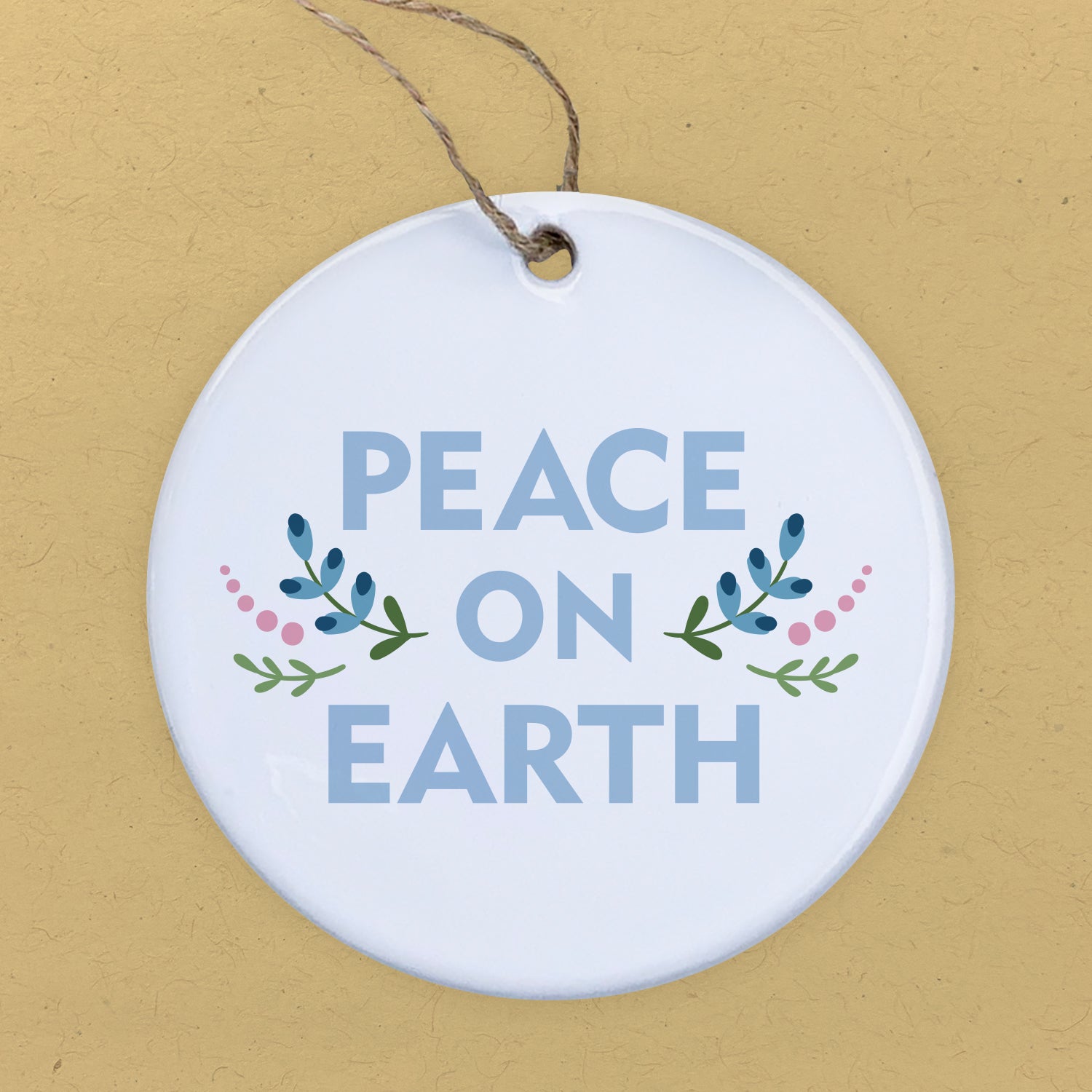 Peace on Earth - Ornament