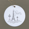 Loopy Eiffel Tower - Ornament