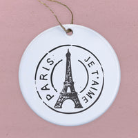 Paris Stamp - Ornament