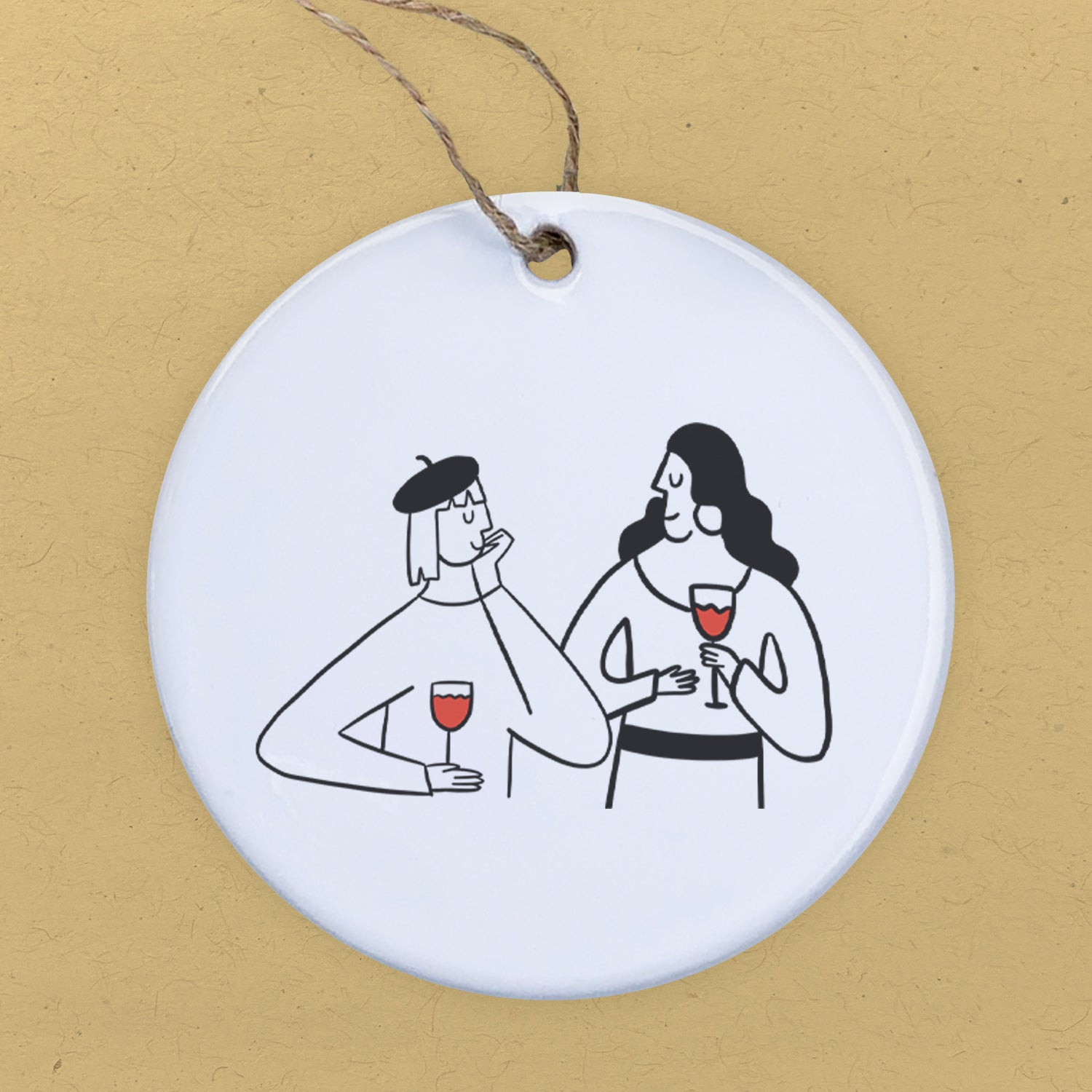 Wine Conversations - Ornament