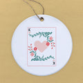 King of Hearts - Valentine's Day Ornament
