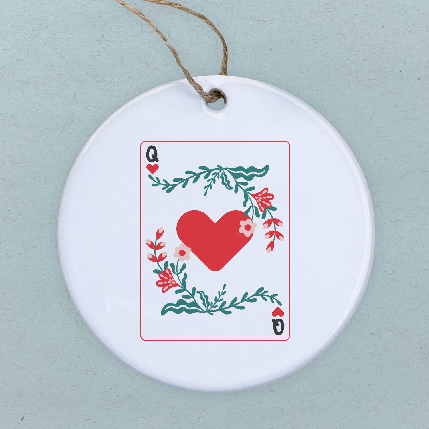 Queen of Hearts - Valentine's Day Ornament