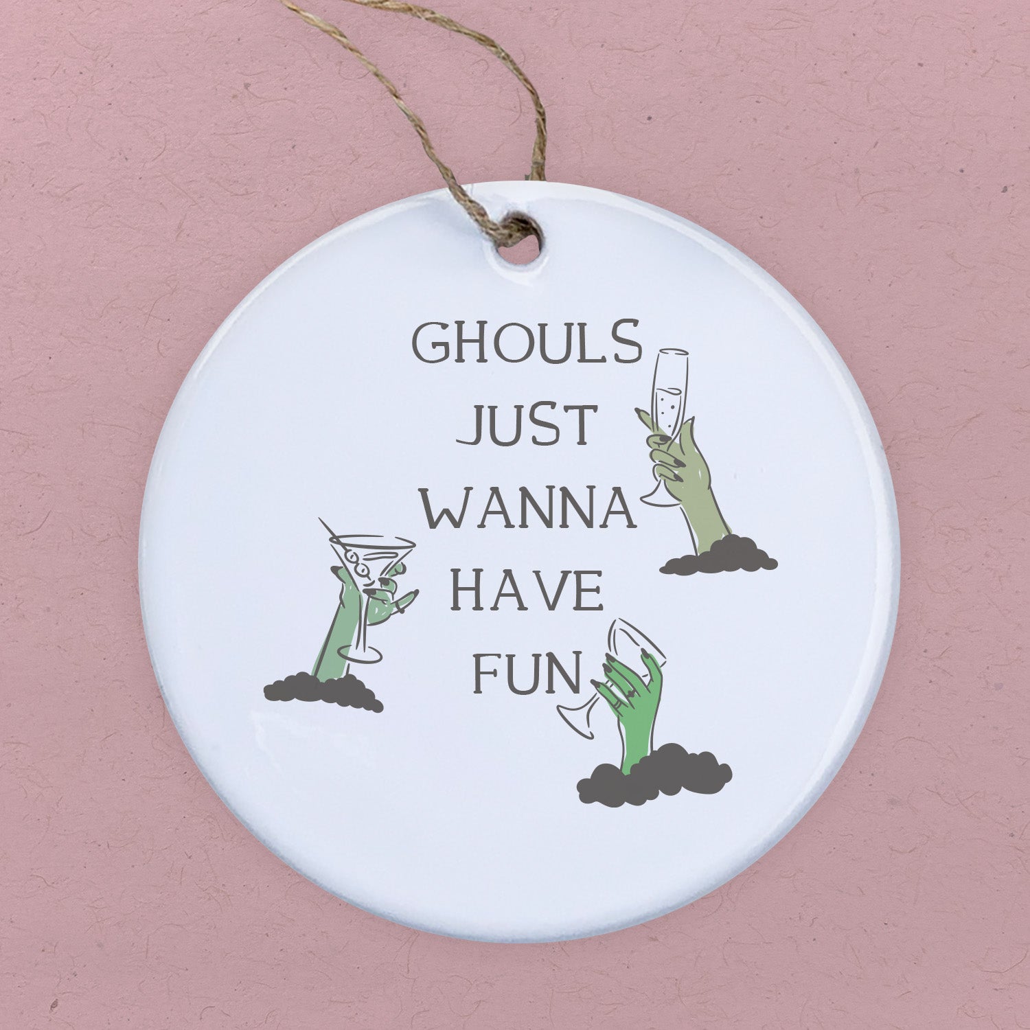 Ghouls Fun - Halloween Ornament
